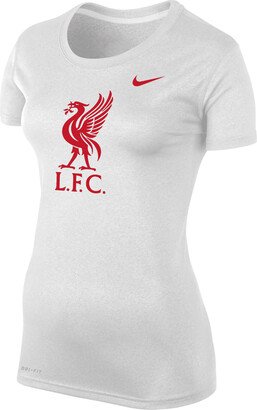 Liverpool Women's Dri-FIT T-Shirt in White-AA