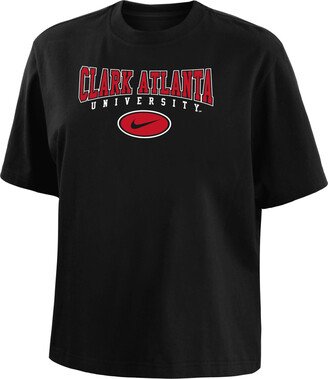 Clark Atlanta Women's College Boxy T-Shirt in Black