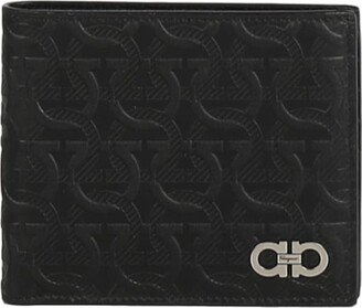 Wallet In Calfskin With Logo