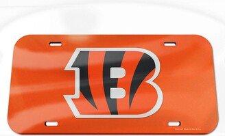 Wincraft Cincinnati Bengals Logo Crystal Mirror License Plate