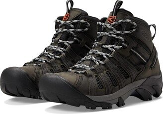 Voyageur Mid (Steel Grey/Scarlet Ibis) Men's Hiking Boots