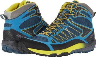 Grid Mid GV (Indian Teal Yellow) Men's Shoes