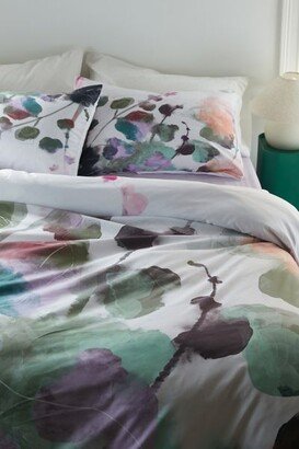 Lalunetricotee For Deny Floral Abstract Summer Autumn Duvet Cover