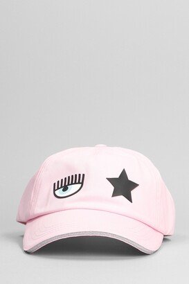 Hats In Rose-pink Cotton