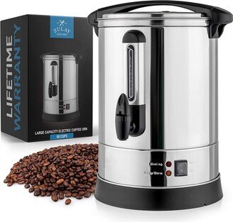 Premium Stainless Steel LargeCommercial Coffee Urn (50 Cup)