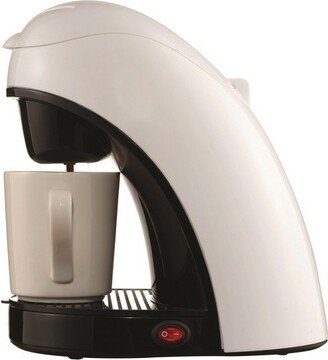 Single Cup Coffee Maker - White