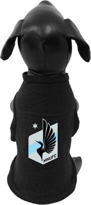 All Star Dogs Black Minnesota United Fc Pet T-shirt