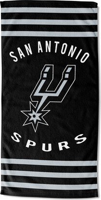 The Northwest Group, LLC NBA 720 Spurs Stripes Beach Towel - 30x60