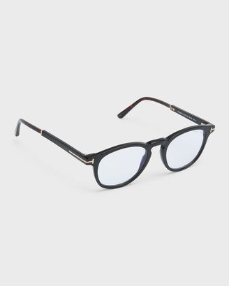 Men's Acetate Round Optical Frames