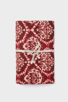 Tuckernuck Home Scarlet Damask Tablecloth