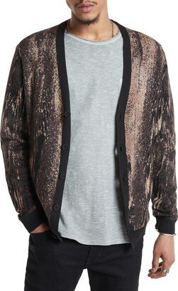 Raider Waterfall Jacquard Cotton Cardigan