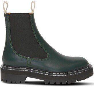 lug sole Chelsea boots