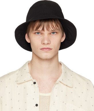 Black O-Project Water-Repellent Bucket Hat