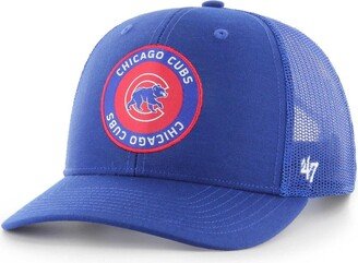 Men's Royal Chicago Cubs Unveil Trucker Adjustable Hat