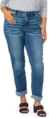 High Waist Boyfriend Jeans