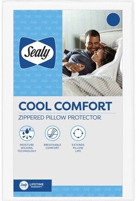 Cooling Comfort Zippered Pillow Protector, Standard/Queen