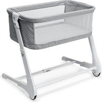 Baby Side Bassinet Bedside Sleeper Washable Mattress Height Adjustable