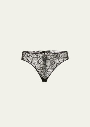 Coquette Corset Lace Bikini Briefs