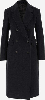 Wool And Cashmere Double-breasted Coat-AA