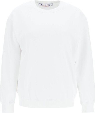 Diag Printed Crewneck Sweatshirt