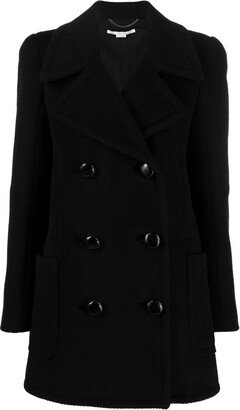 Double-Breasted Wool Coat-AG