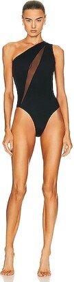 One Piece Swimsuit in Black-AD