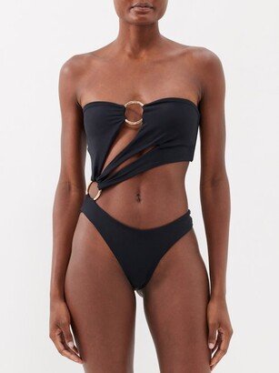 Sex Wax Cutout Recycled-fibre Swimsuit-AA