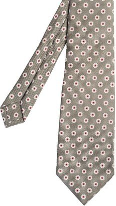 Cotton-Silk Patterned Tie