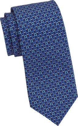 Gancini Silk Tie