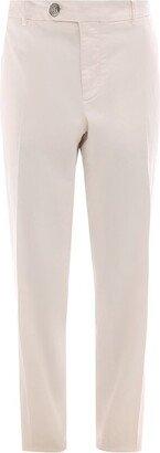 Slim-Fit Tailored Pants