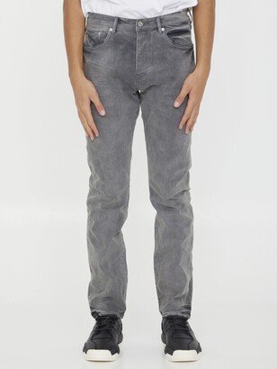 Slim Jeans In Grey Denim