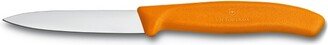 Swiss Classic 3.2 Inch 4 Piece Paring Knife Straight Edge Orange
