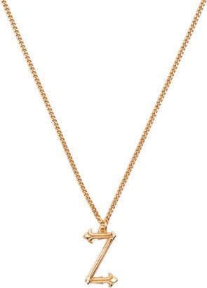 Z letter pendant necklace