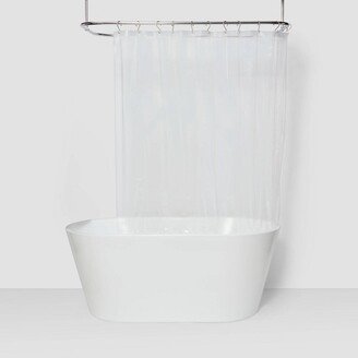 PEVA Light Weight Shower Liner Clear