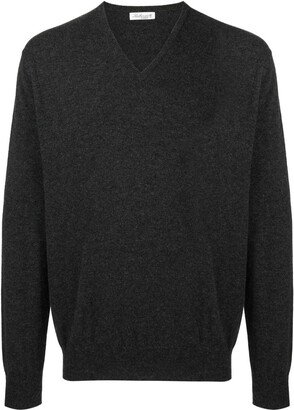 Leathersmith of London V-neck knit jumper-AC