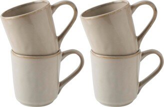 Dutch Rose Amsterdam Organic Mug Set, Service for 4