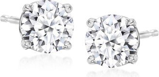 Lab-Grown Diamond Stud Earrings in 14kt White Gold