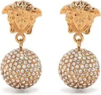 Fashion Metal Earrings With Strass