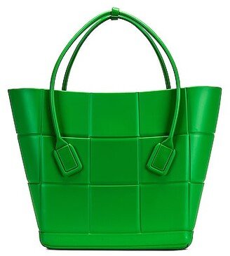 Medium Arco Shopping Tote Bag in Green