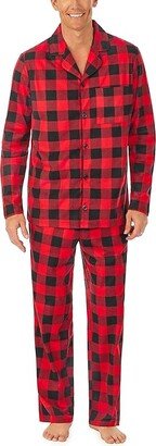 Pajamarama Buffalo Plaid Long Notch PJ (Buffalo Plaid) Men's Pajama Sets