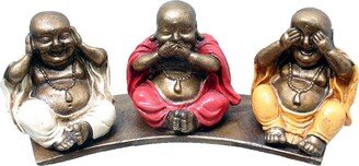 Three Wise Buddhas on Base - 12