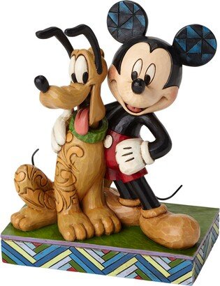 Jim Shore Mickey and Pluto