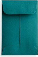 1 Coin Envelopes 2 1/4 x 3 1/2 250/Box Teal 1CO-25-250