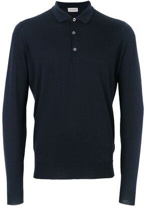 Belper knitted polo shirt