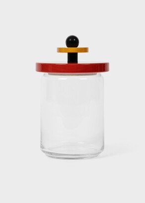 Alessi Large Red Storage Jar by Ettore Sottsass