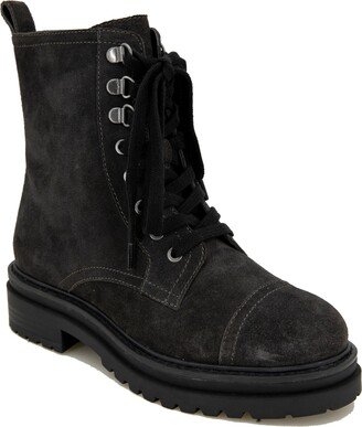 Farah Combat Bootie With Inside Zipper-AA