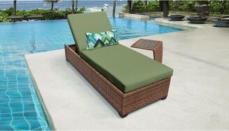 Laguna Chaise Outdoor Furniture w/ Side Table