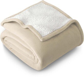 Sherpa Fleece Blanket, Full/Queen