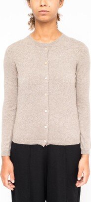 LA ROSE cardigan cashmere beige