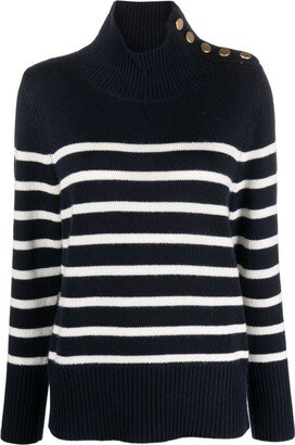 kujten Striped Cashmere Jumper